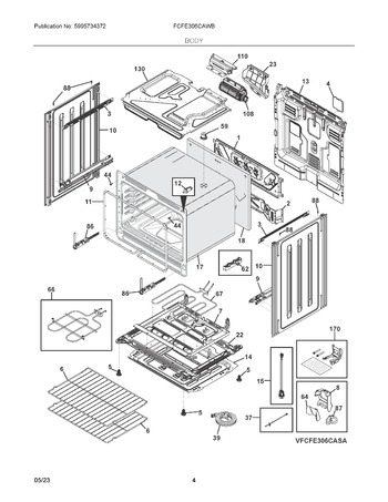 Diagram for FCFE306CAWB