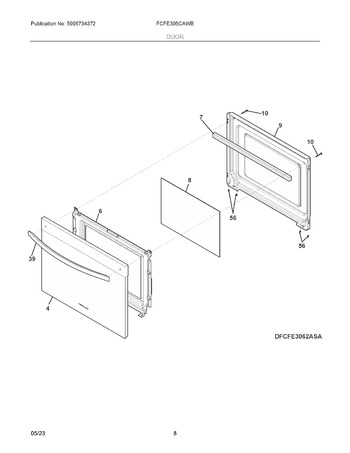 Diagram for FCFE306CAWB