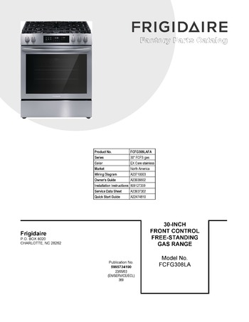 Diagram for FCFG308LAFA