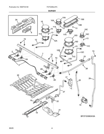 Diagram for FCFG308LAFA