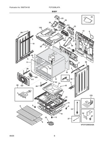 Diagram for FCFG308LAFA