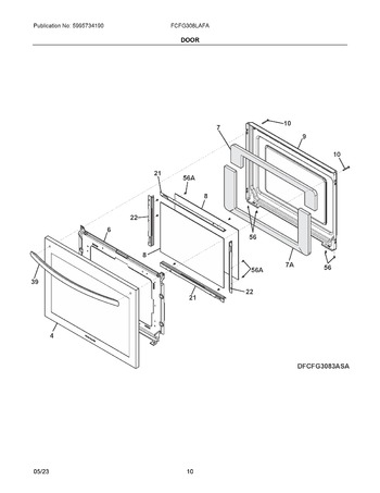 Diagram for FCFG308LAFA