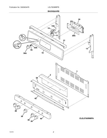 Diagram for LGLF305MMFB