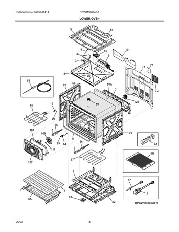 Diagram for PCWM3080AFA