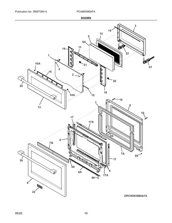 Diagram for PCWM3080AFA