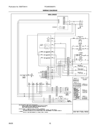 Diagram for PCWM3080AFA