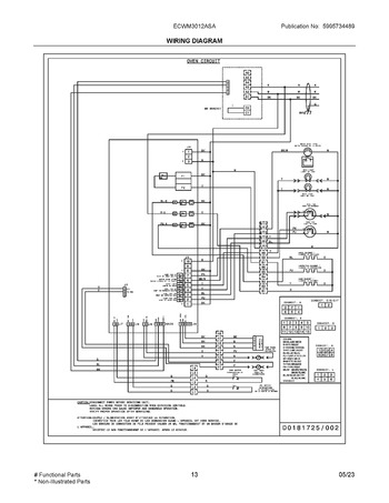 Diagram for ECWM3012ASA