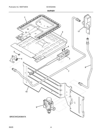 Diagram for GCWG2438AFA