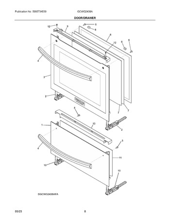 Diagram for GCWG2438AFA