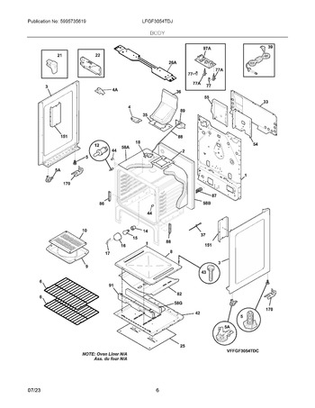 Diagram for LFGF3054TDJ