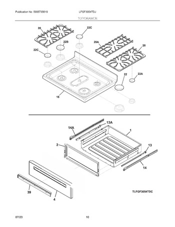 Diagram for LFGF3054TDJ