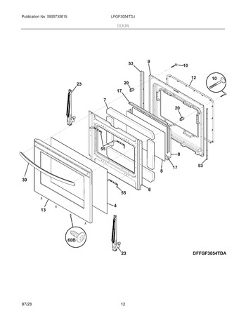 Diagram for LFGF3054TDJ