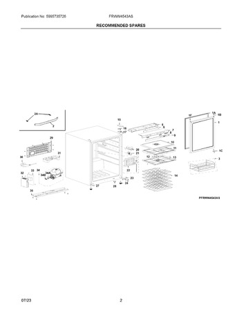 Diagram for FRWW4543AS