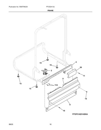 Diagram for FFCD2413UW6B