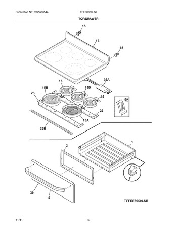 Diagram for FFEF3050LSJ