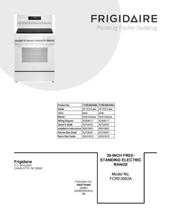 Diagram for FCRE3062AWA