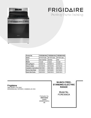 Diagram for FCRE306CASA