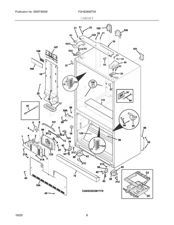 Diagram for FGHB2868TD8