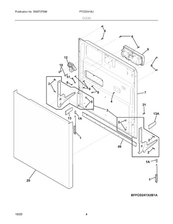 Diagram for FFCD2418UB4A