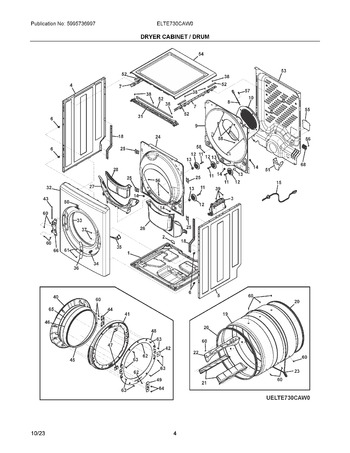 Diagram for ELTE730CAW0