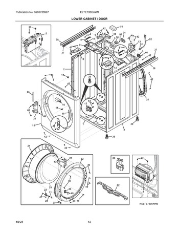 Diagram for ELTE730CAW0