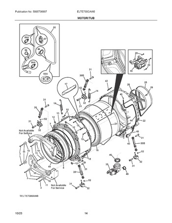 Diagram for ELTE730CAW0