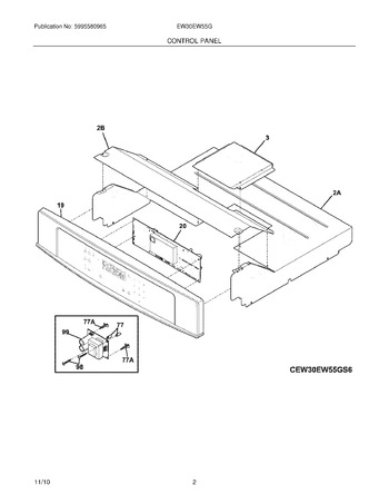 Diagram for EW30EW55GW5