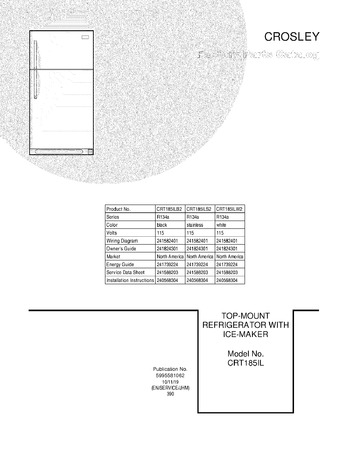 Diagram for CRT185ILB2