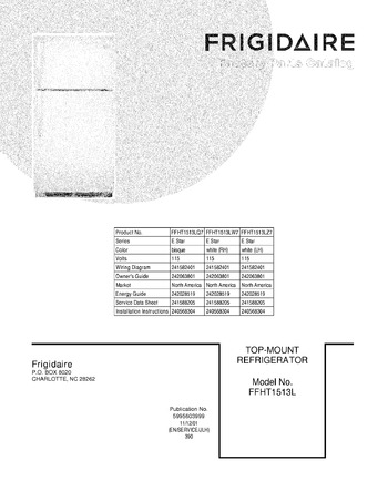 Diagram for FFHT1513LQ7