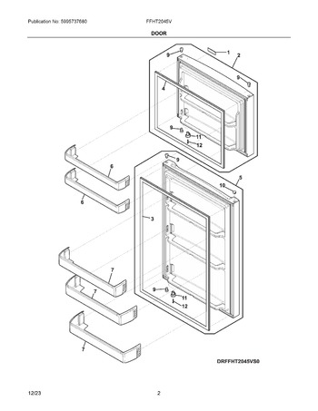 Diagram for FFHT2045VW2