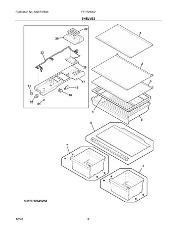 Diagram for FFHT2045VW2