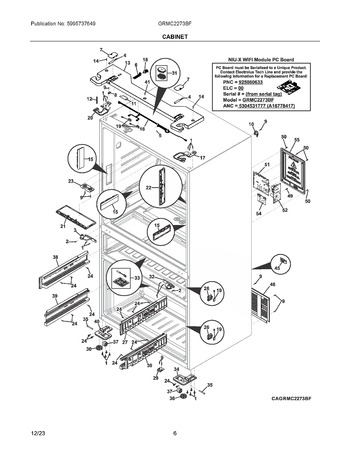 Diagram for GRMC2273BF