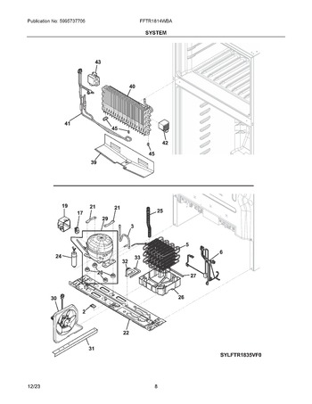 Diagram for FFTR1814WBA