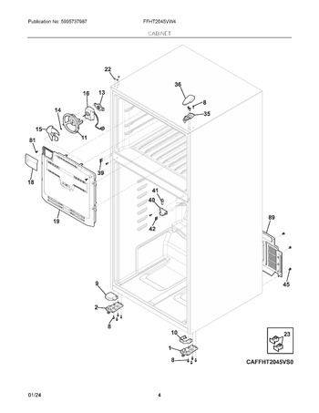 Diagram for FFHT2045VW4