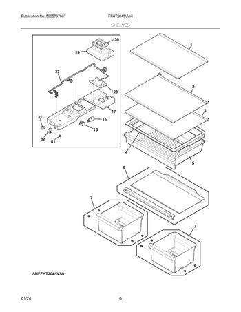 Diagram for FFHT2045VW4