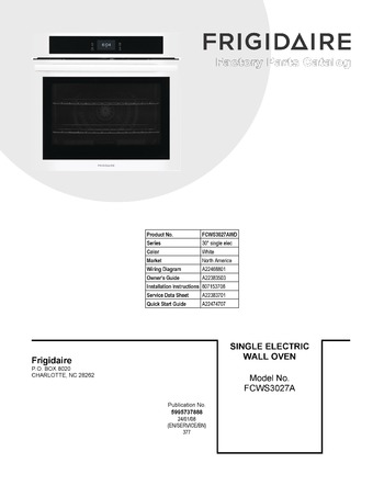 Diagram for FCWS3027AWD