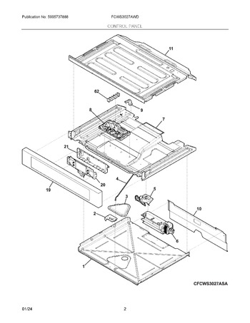 Diagram for FCWS3027AWD