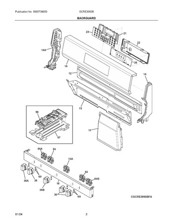 Diagram for GCRE3060BFA