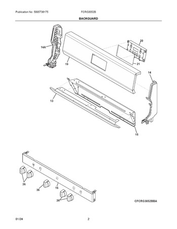 Diagram for FCRG3052BSA