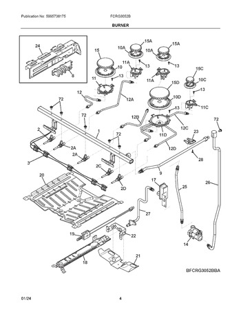 Diagram for FCRG3052BSA