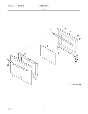 Diagram for FCRE3062ASB