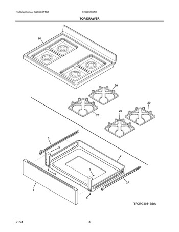 Diagram for FCRG3051BBA