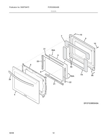 Diagram for FCRG3083ASB