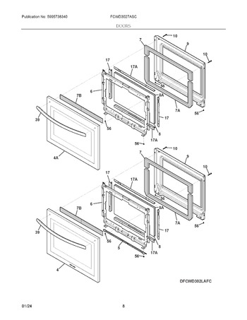 Diagram for FCWD3027ASC