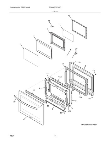 Diagram for FCWM3027ASD