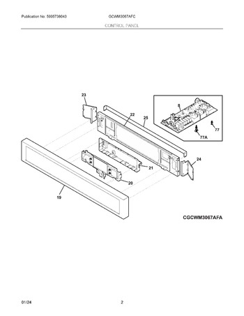 Diagram for GCWM3067AFC