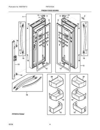 Diagram for FRFG1723AV00