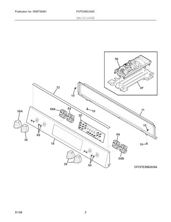 Diagram for FCFE306CAWC