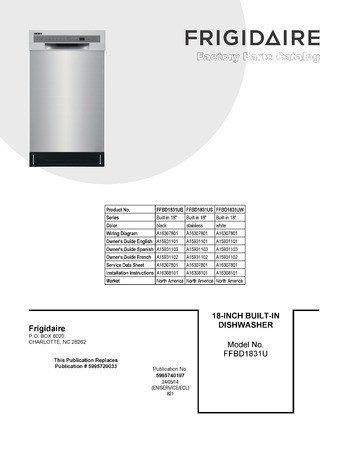 Diagram for FFBD1831UB