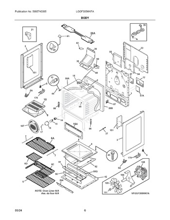 Diagram for LGGF305MKFA